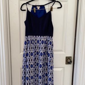 J crew long dress